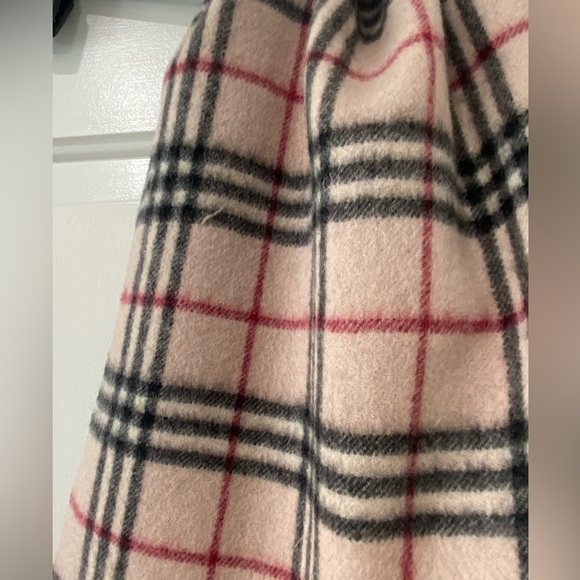 Burberry London authentic 80” long scarf cashmere England classic print - Picture 12 of 16